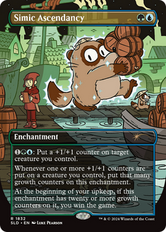 Simic Ascendancy (1832) (Borderless) - Foil