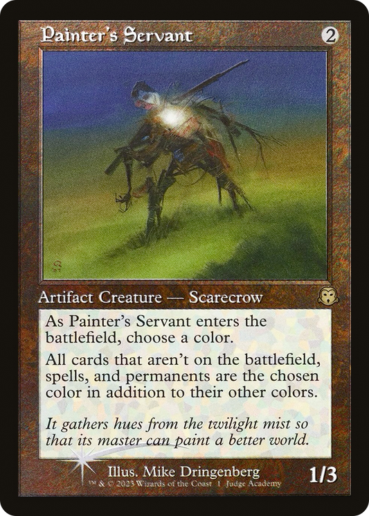 Painter's Servant (0001) (Judge Academy) (Retro Frame) - Foil