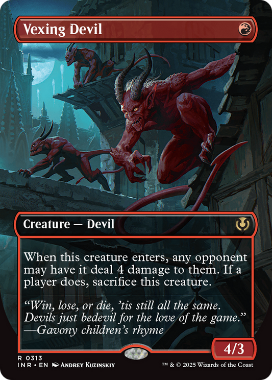 Vexing Devil (0313) (Borderless) - Foil