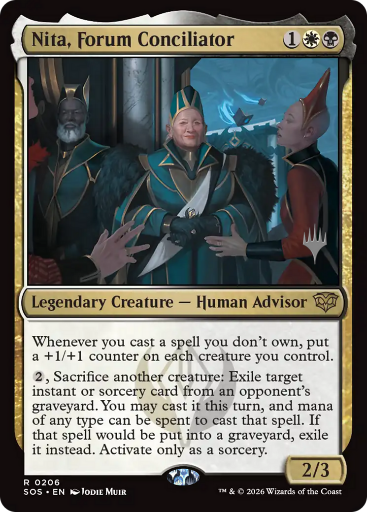 Nita, Forum Conciliator (0206) (Promo Pack) (PSOS) - Foil