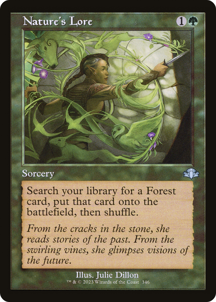 Nature's Lore (346) (Retro Frame) - Foil