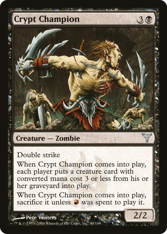 Crypt Champion - Foil