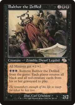 Balthor the Defiled - Foil