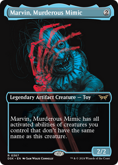 Marvin, Murderous Mimic (0367) (Borderless) (Showcase)