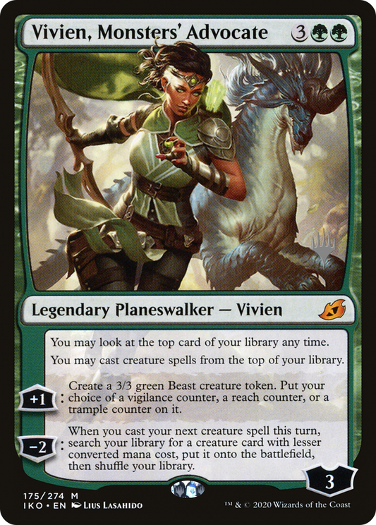 Vivien, Monsters' Advocate (175) (Promo Pack) - Foil