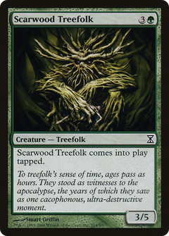 Scarwood Treefolk - Foil