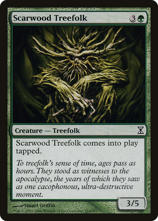 Scarwood Treefolk - Foil