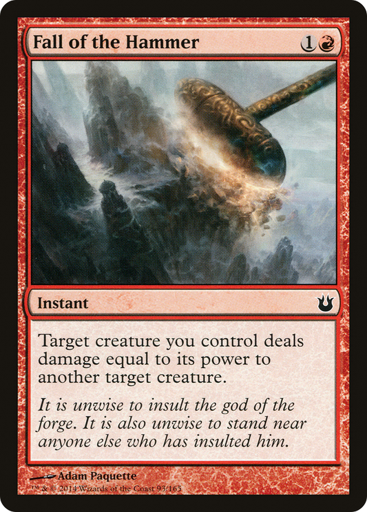 Fall of the Hammer - Foil