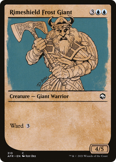 Rimeshield Frost Giant (310) (Showcase)