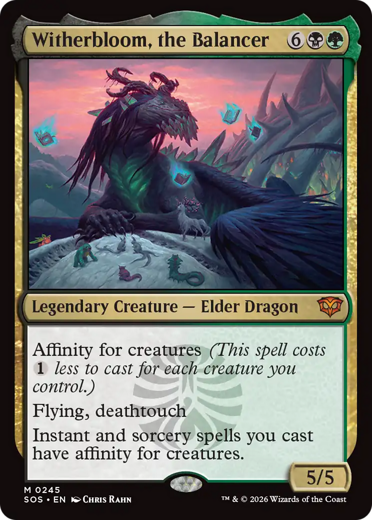 Witherbloom, the Balancer (0245) (SOS) - Foil