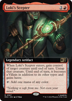 Loki's Scepter (0367) (Extended Art) (MSC)