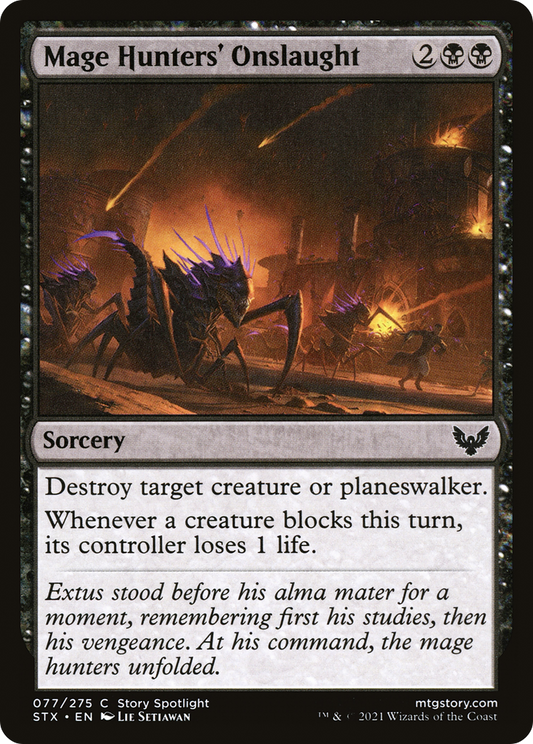 Mage Hunters' Onslaught - Foil