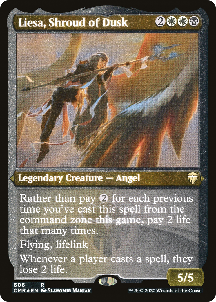 Liesa, Shroud of Dusk - Foil Etched