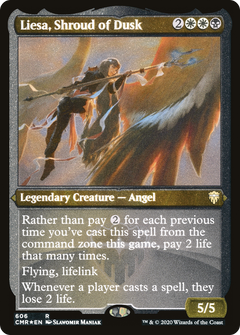 Liesa, Shroud of Dusk - Foil Etched