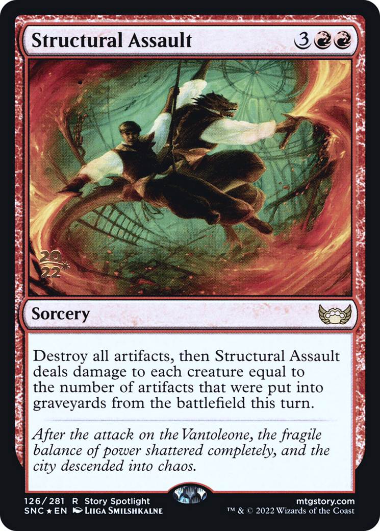 Structural Assault (126) (Prerelease) (PSNC) - Foil