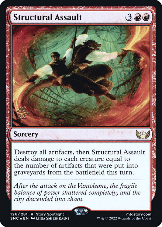 Structural Assault (126) (Prerelease) (PSNC) - Foil