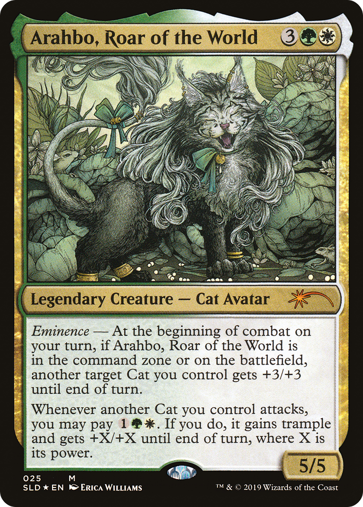 Arahbo, Roar of the World (025) - Foil