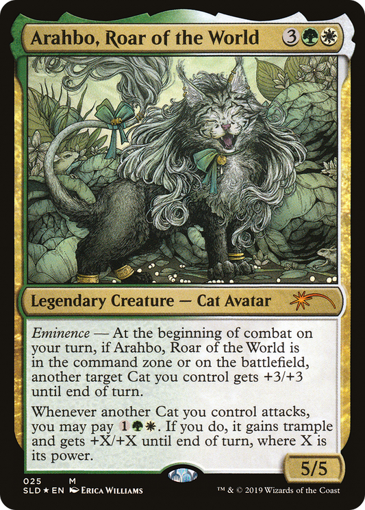 Arahbo, Roar of the World (025) - Foil