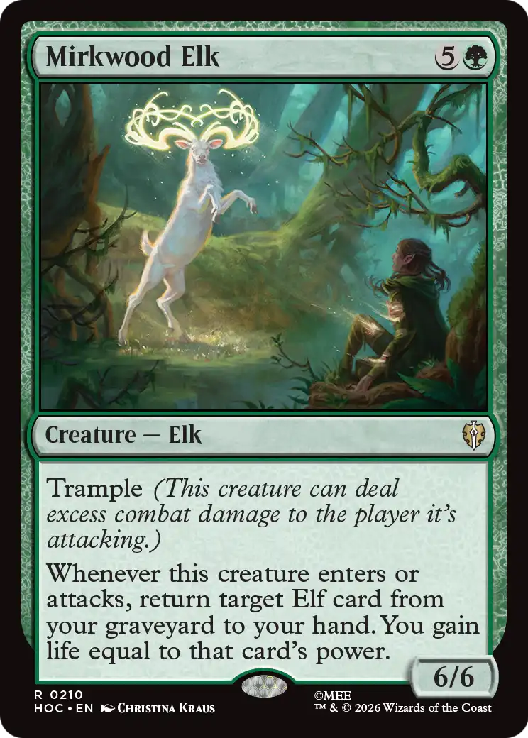 Mirkwood Elk (HOC)