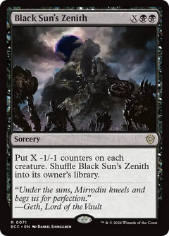Black Sun's Zenith (0071) (ECC)
