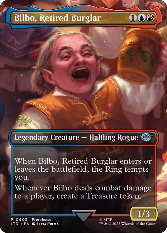 Bilbo, Retired Burglar (0403) (Prerelease) (Date-Stamped) - Foil