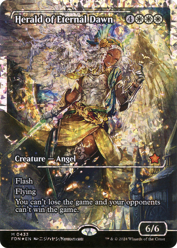 Herald of Eternal Dawn (0433) (Showcase) - Fracture Foil
