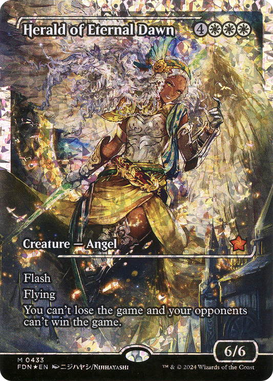Herald of Eternal Dawn (0433) (Showcase) - Fracture Foil