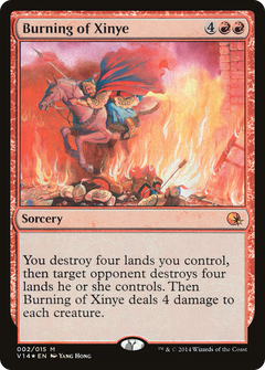 Burning of Xinye - Foil