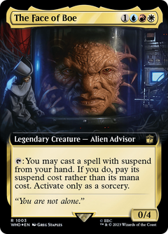 The Face of Boe (1003) (Extended Art) - Surge Foil