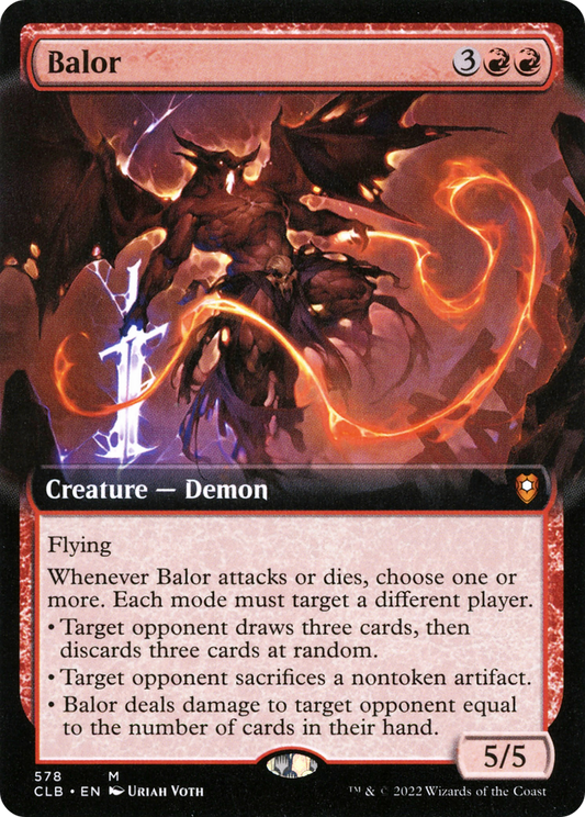 Balor (578) (Extended Art) - Foil