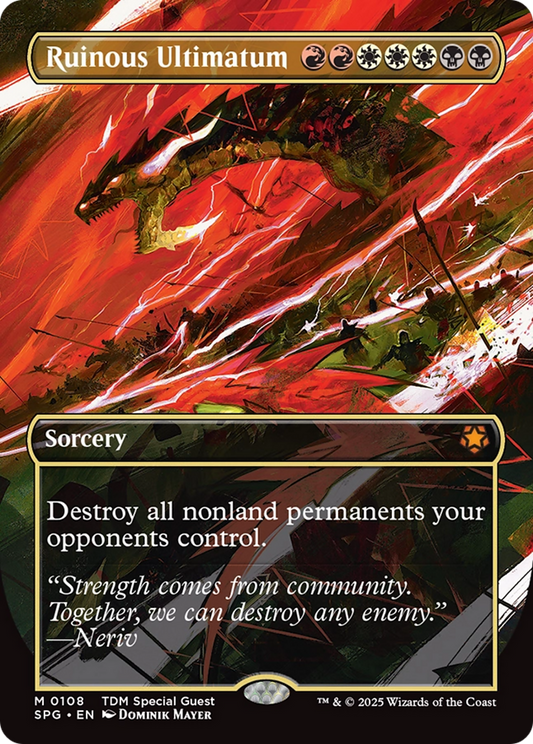 Ruinous Ultimatum (0108) (Borderless)
