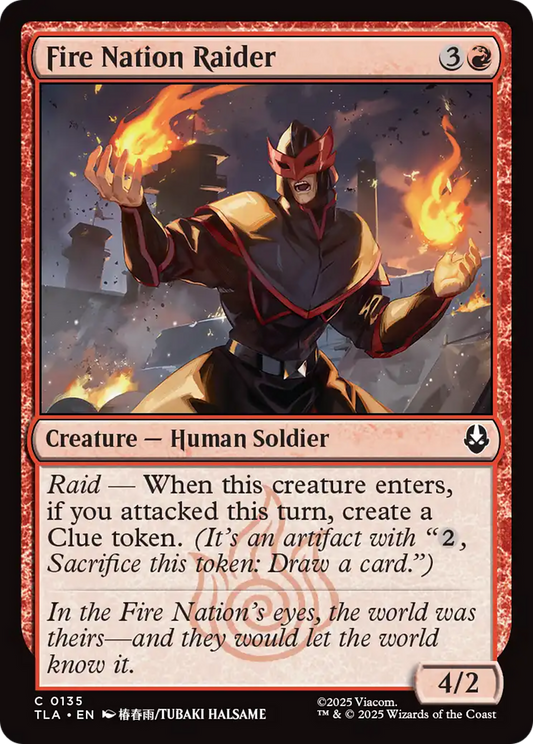 Fire Nation Raider - Foil tla