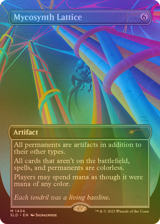 Mycosynth Lattice (1434) (Borderless) - Rainbow Foil