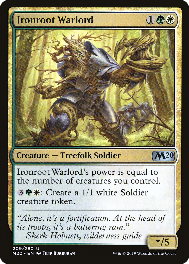 Ironroot Warlord - Foil