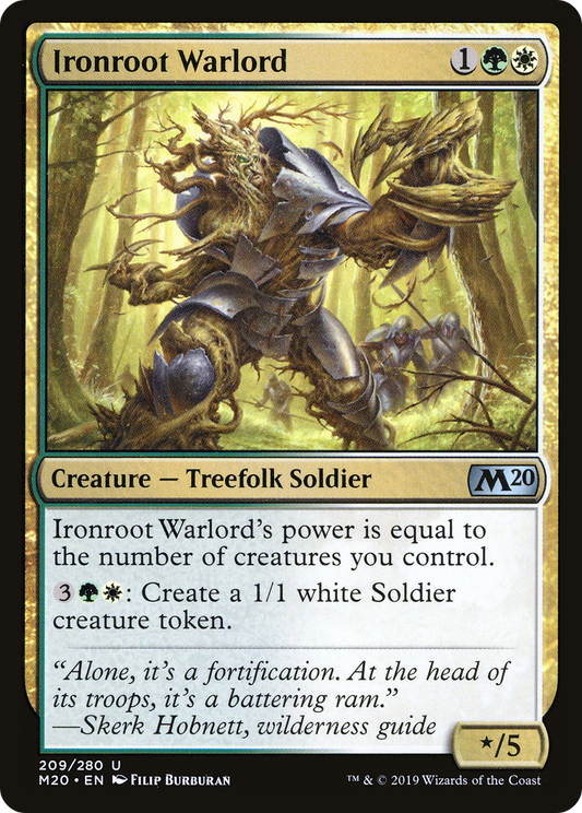 Ironroot Warlord - Foil