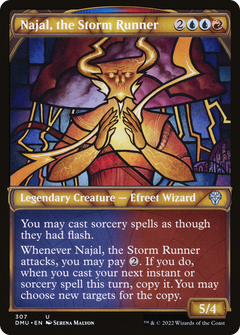 Najal, the Storm Runner (307) (Showcase) - Foil