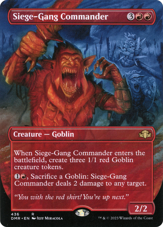 Siege-Gang Commander (436) (Borderless)