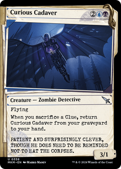 Curious Cadaver (0358) (Showcase) - Foil