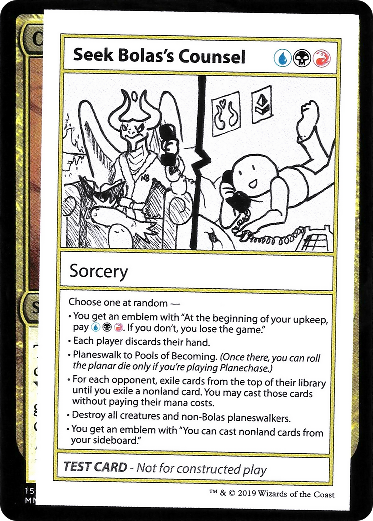 Seek Bolas's Counsel (No PW Symbol)