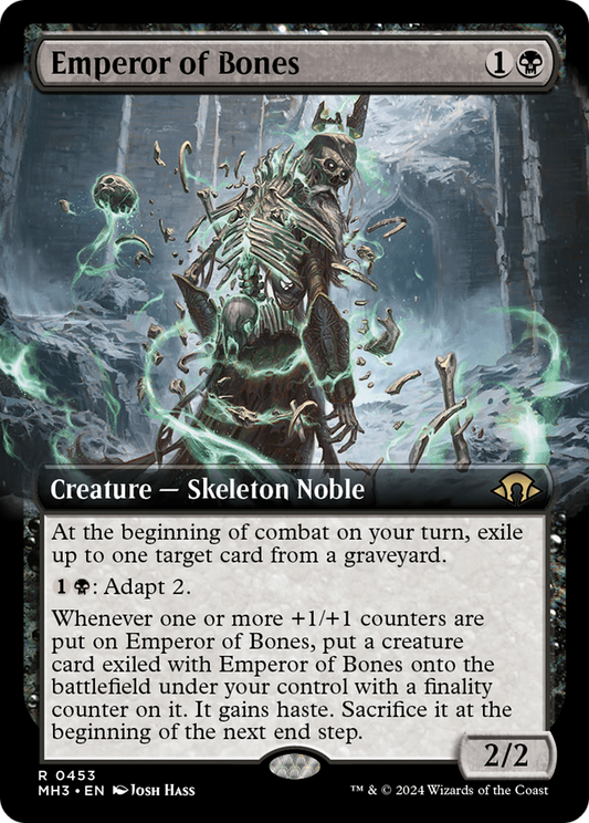 Emperor of Bones (0453) (Extended Art) - Foil