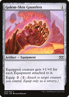 Golem-Skin Gauntlets - Foil