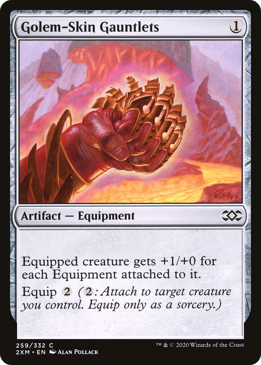 Golem-Skin Gauntlets - Foil