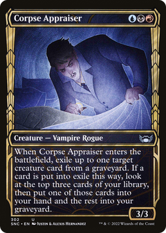 Corpse Appraiser (302) (Showcase) - Foil