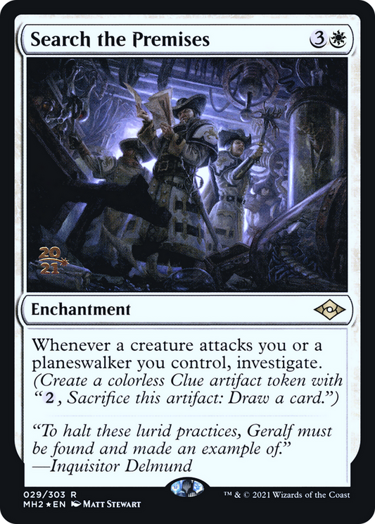 Search the Premises (029) (Prerelease) - Foil