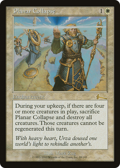 Planar Collapse - Foil
