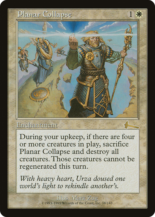 Planar Collapse - Foil