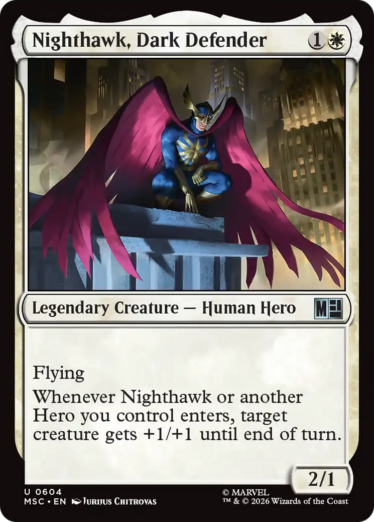 Nighthawk, Dark Defender (MSC) - Foil