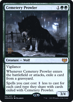 Cemetery Prowler (191) (Prerelease) - Foil