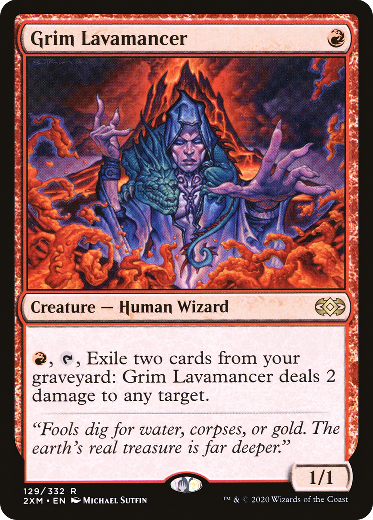 Grim Lavamancer - Foil