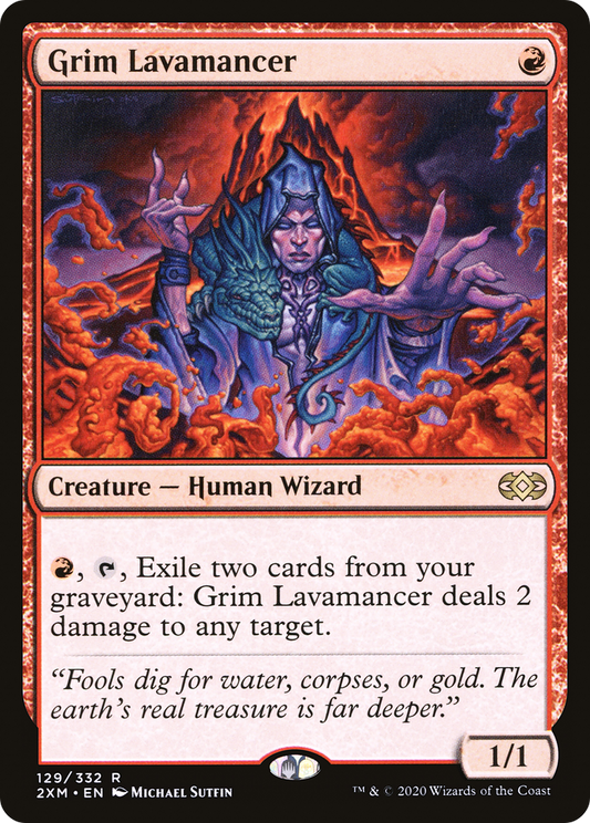 Grim Lavamancer - Foil